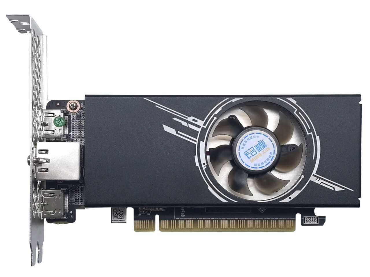 铭鑫视界风 GTX1050ti-4GBD5 4HDMI LP版