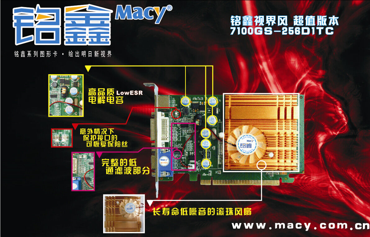 铭鑫视界风系列 7100GS-256D1TC 超值版