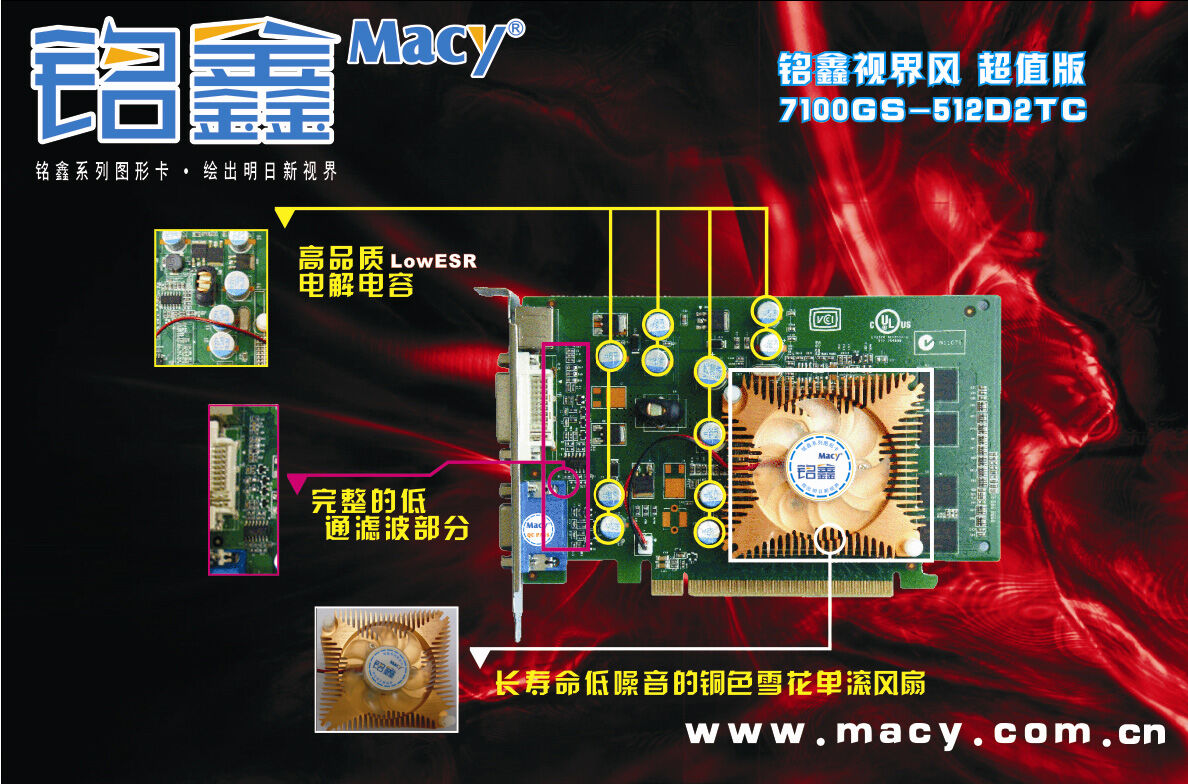 铭鑫视界风系列 7100GS-512D2TC 超值版