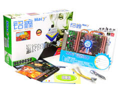 铭鑫视界风 9600GSO -1GBD3TC 同心版