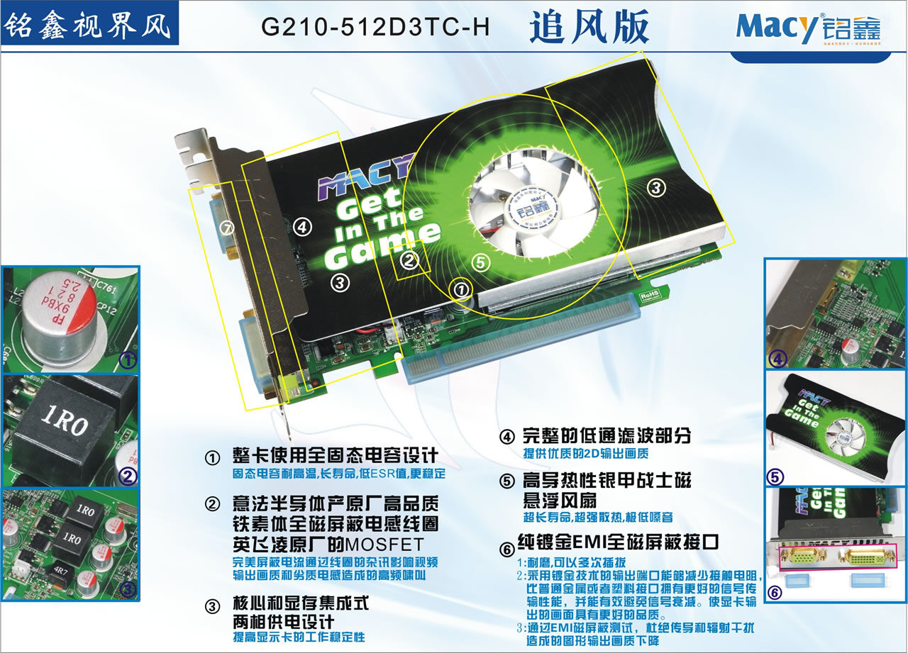 铭鑫视界风 G210-512D3TC-H 追风版(大卡) 超值版