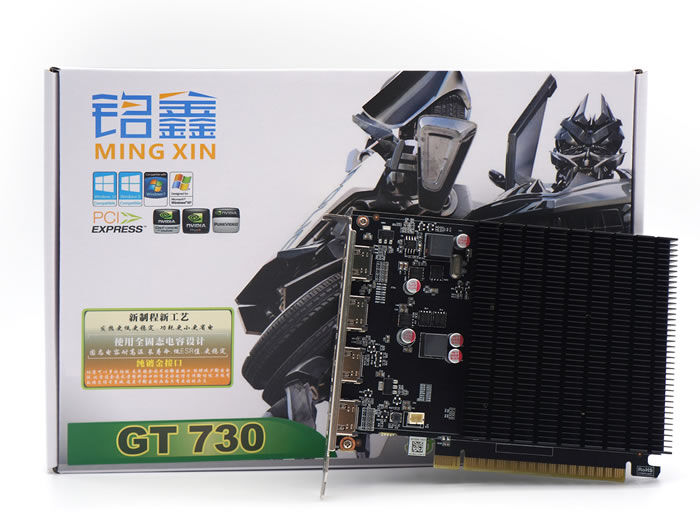 铭鑫视界风 GT730K-4GBD3 4HDMI版