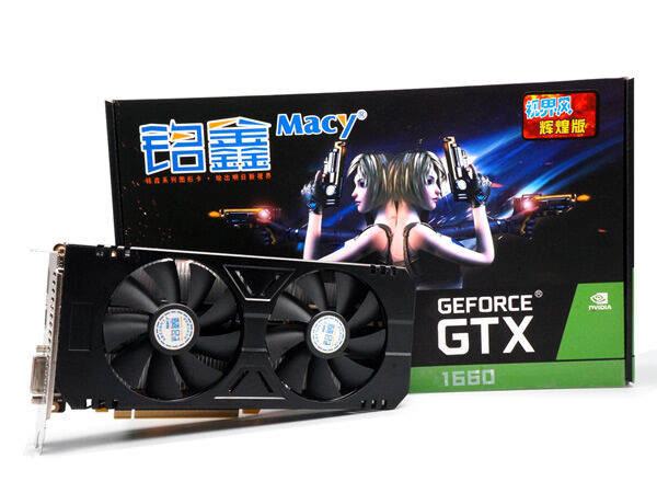 铭鑫视界风 GTX1660-6GBD5 辉煌版
