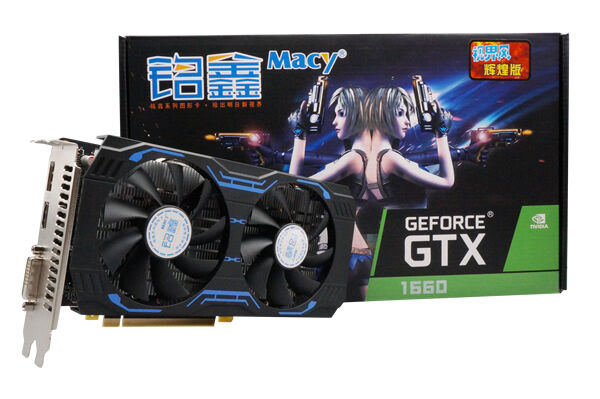 铭鑫视界风 GTX1660Super -6GBD6 辉煌版