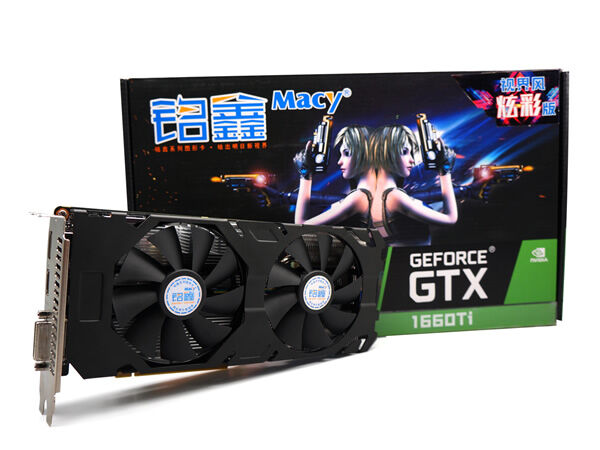 铭鑫视界风 GTX1660TI -6GBD6 炫彩版