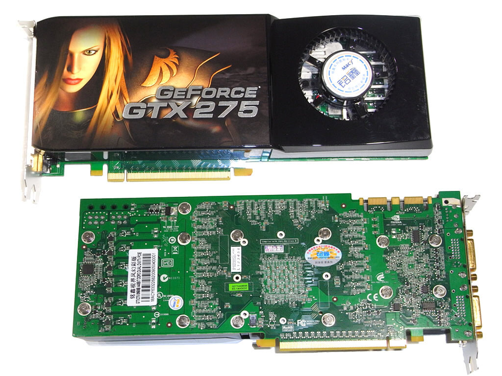 铭鑫视界风 GTX275 -896D3 幻彩版