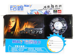 铭鑫视界风 GTX275 -896D3 幻彩版