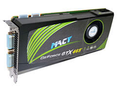 铭鑫视界风 GTX465-1GBD5 炫彩版