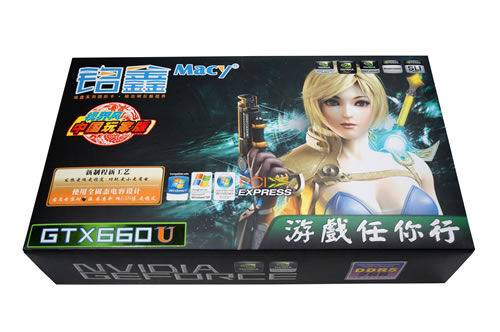 铭鑫视界风 GTX660U -2GBD5 中国玩家版