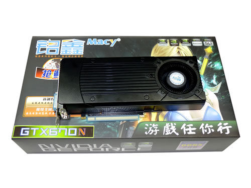 铭鑫视界风 GTX670N -2GBD5 抢鲜版