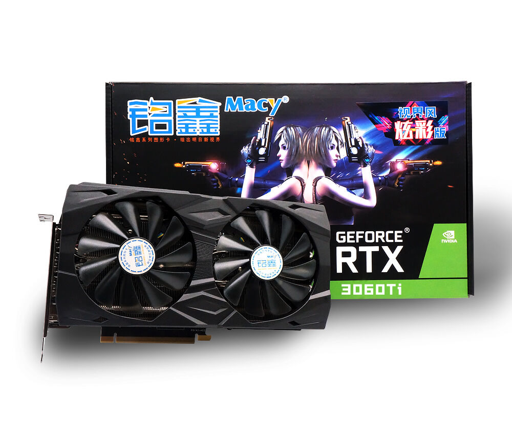 铭鑫视界风 RTX3060Ti -8GD6 炫彩LHR版
