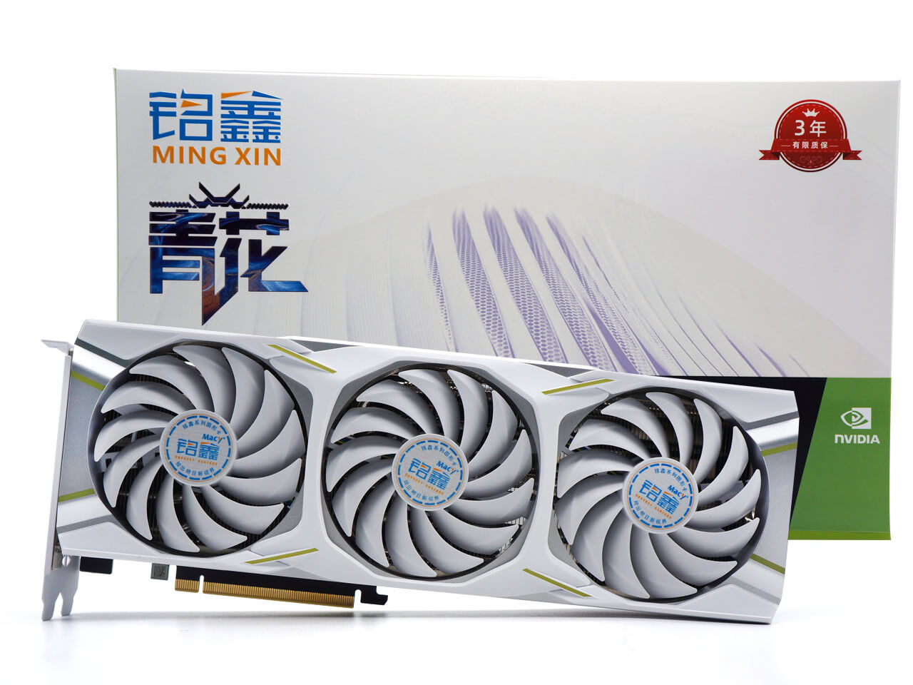 铭鑫视界风 RTX4070Ti -12GBD6X 青花版