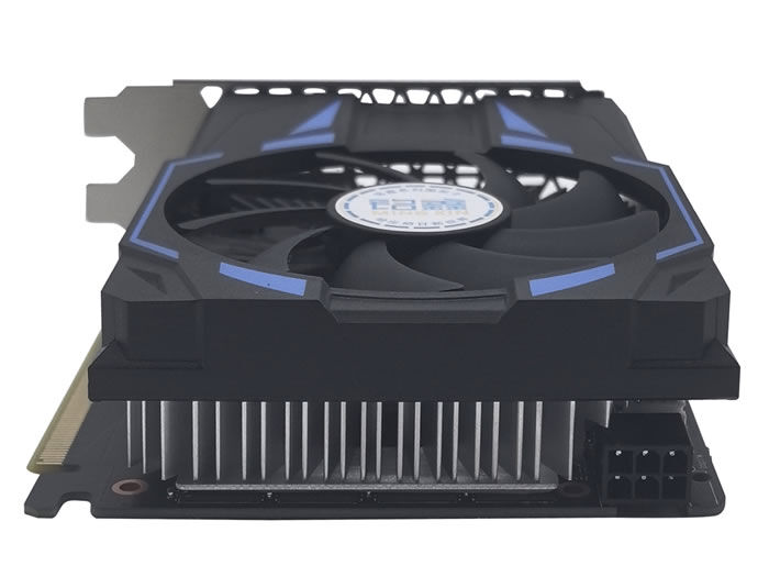 铭鑫图能剑 RX6500XT-4GBD6 昇镭DF版