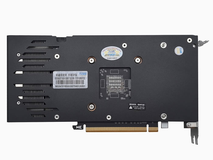 铭鑫图能剑 RX7600XT-8GBD6 昇镭DF版1